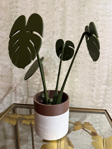 Magnetic Monstera Coasters
