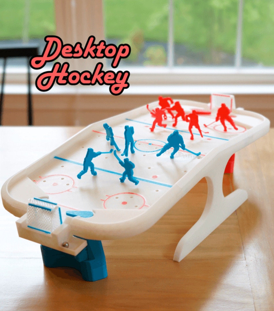 Desktop Hockey Pinball Game - Perfect for Home or Office Fun! ForgeCore