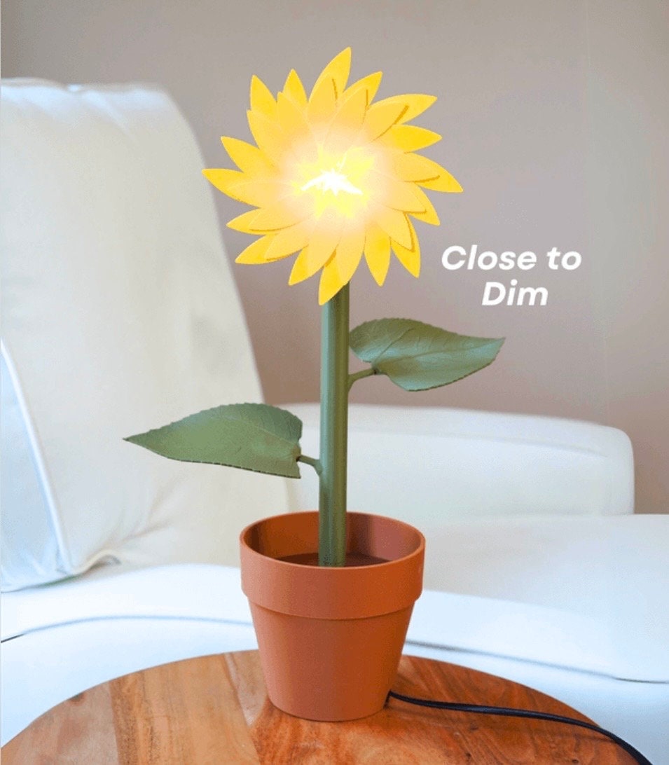 Sunflower Lamp