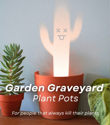 Garden Graveyard - Plant Pot Light Projections for people that kill their plants