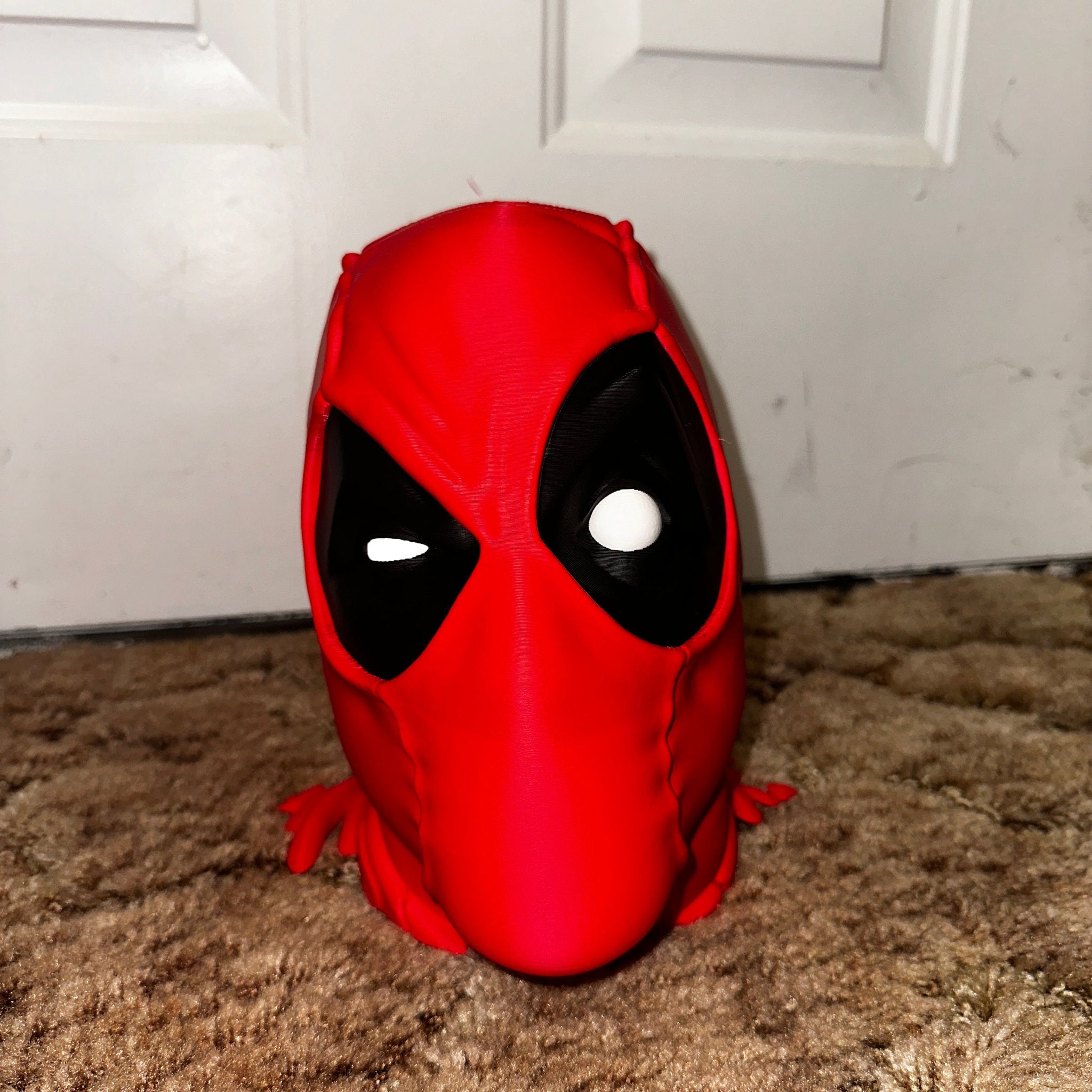 Deadpool Headphone Head - 3D Printed Headphone Stand Bust