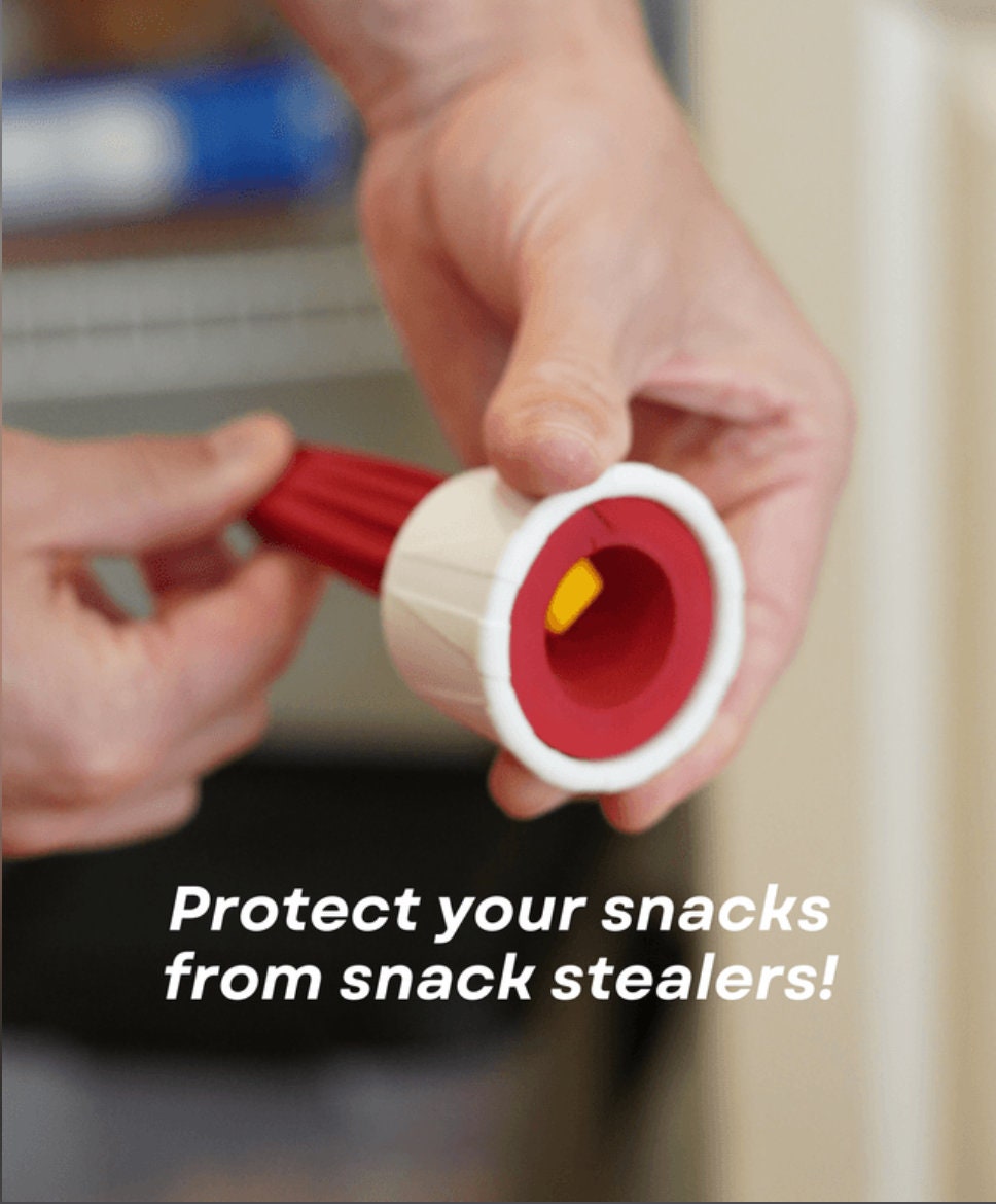 French Fry Snack Sealers with included Ketchup Cannon for Snack Stealers