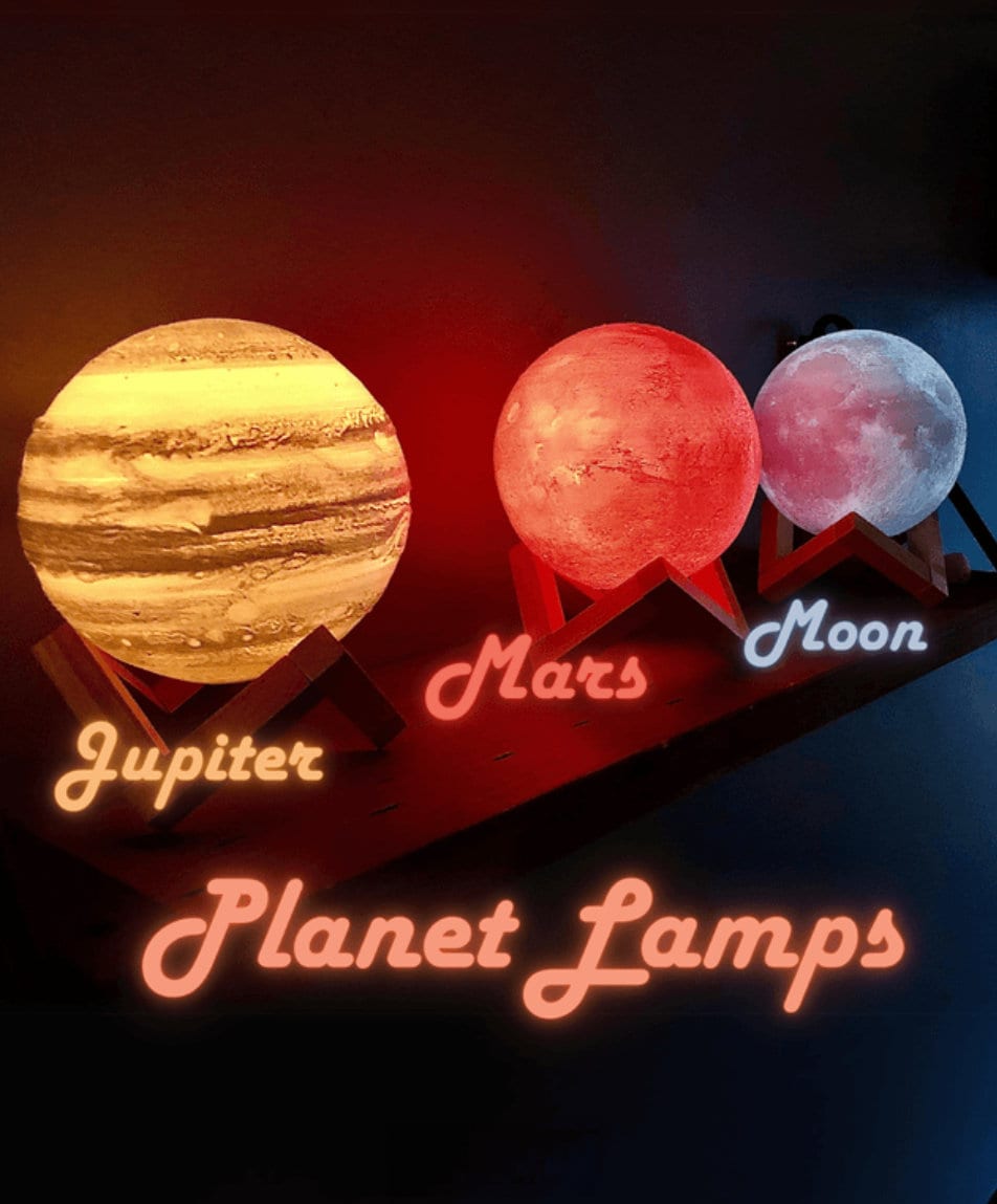 Enchanting Planet Lamps – Stunning LED Night Lights for Home Decor